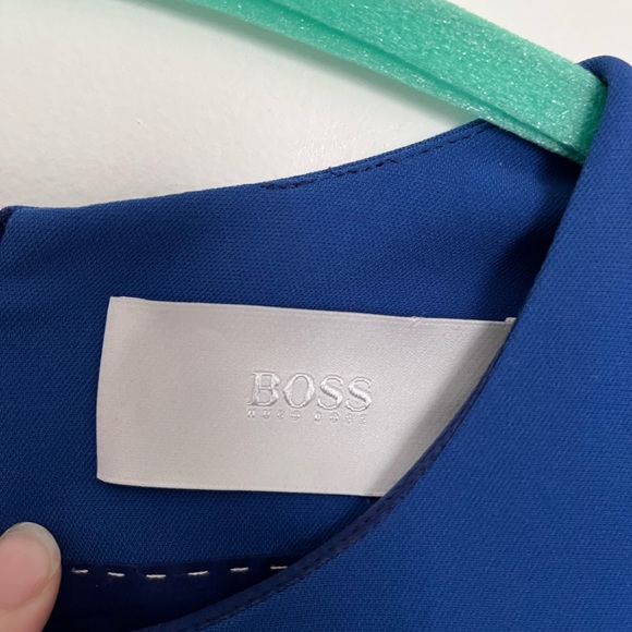 BOSS By Hugo Boss Blue Sheath Dress - Picture 2 of 4